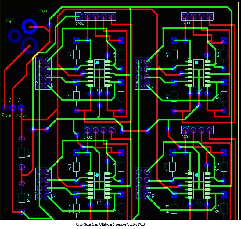 Crib Guardian Ultiboard sensor buffer PCB.JPG